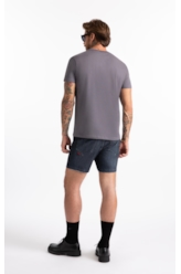T-Shirt Cotton Fine Ellus Originals Classic Cinza Medio