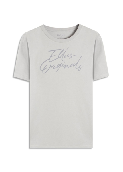 T-Shirt Cotton Fine Ellus Originals Classic Mc Azul Seco
