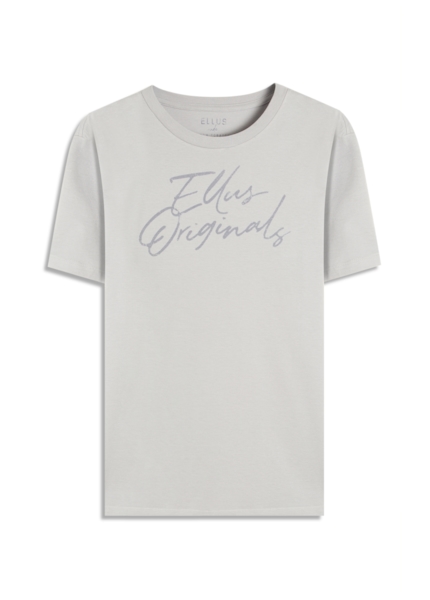 T-Shirt Cotton Fine Ellus Originals Classic Mc Azul Seco