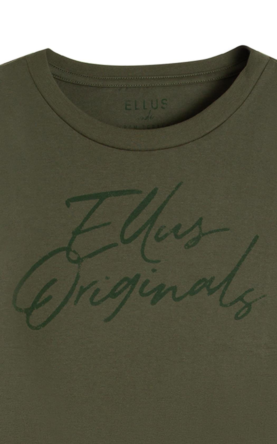 T-Shirt Cotton Fine Ellus Originals Classic Mc Floresta
