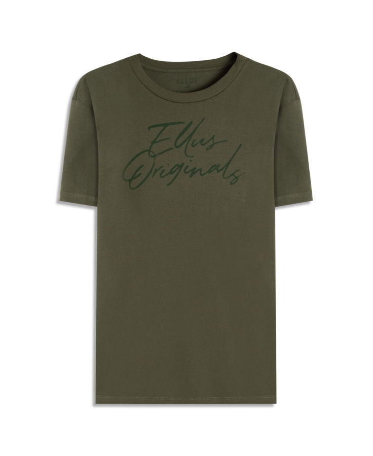 T-Shirt Cotton Fine Ellus Originals Classic Mc Floresta