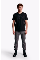 T-Shirt Cotton Fine Ellus Originals Classic Mc Preto