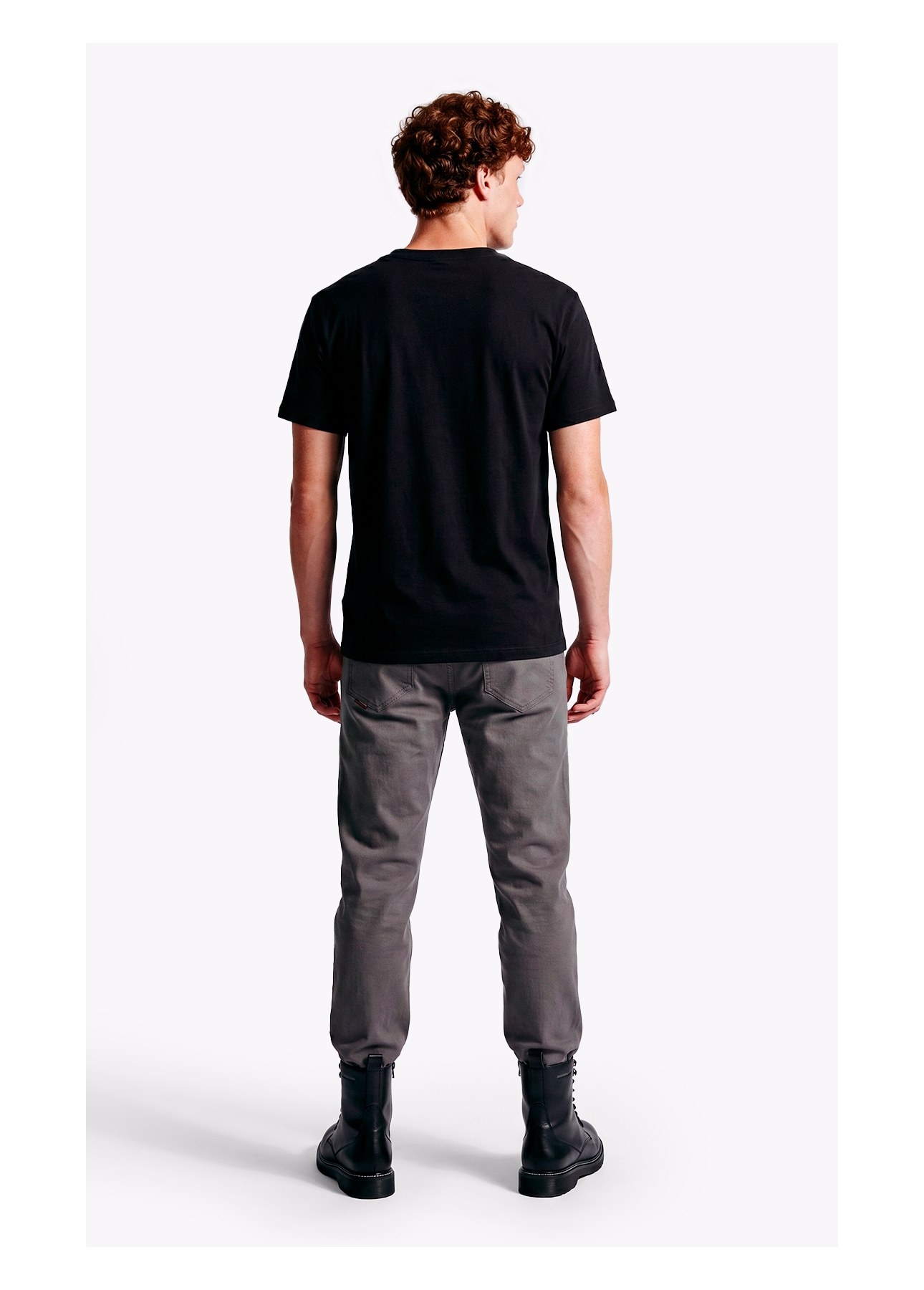 T-Shirt Cotton Fine Ellus Originals Classic Mc Preto