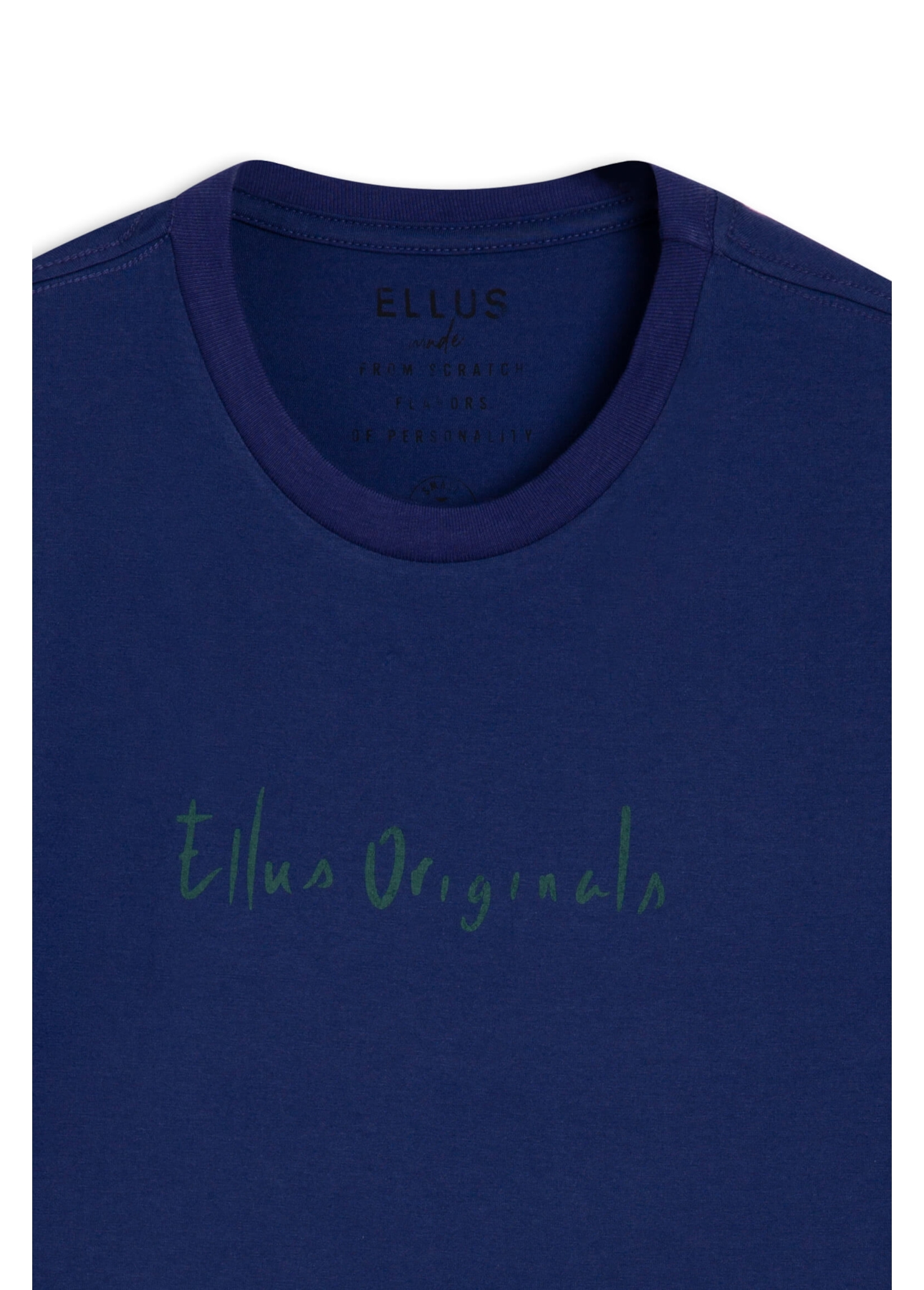 T-Shirt Cotton Fine Ellus Originals Old Blue