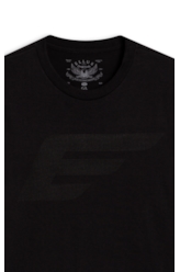 T-Shirt Cotton Fine Ellus Pin Preto