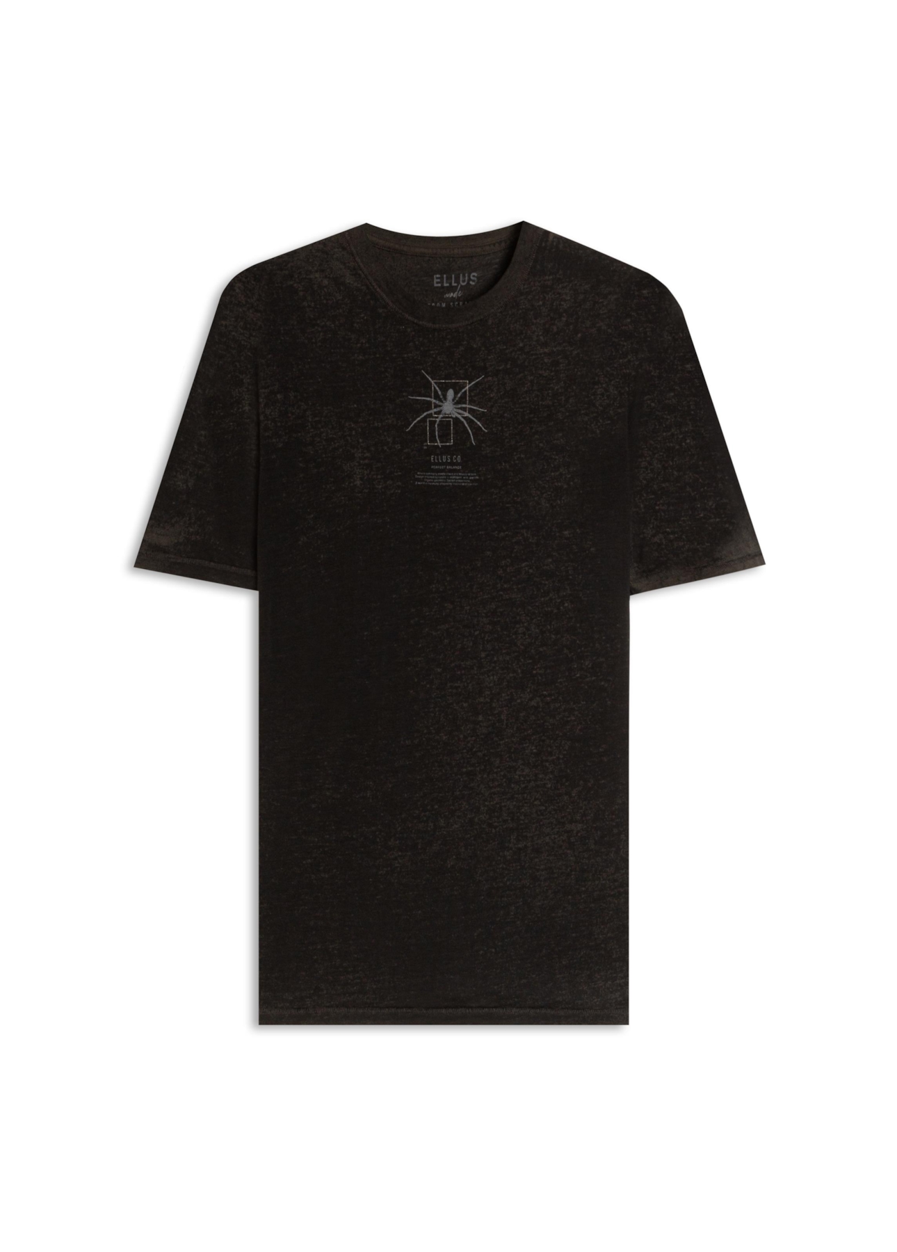 T-Shirt Cotton Fine Ellus Spider Classic Floresta