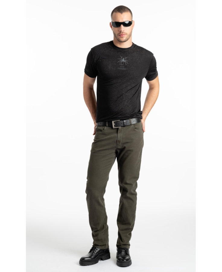 T-Shirt Cotton Fine Ellus Spider Classic Floresta