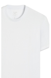 T-Shirt Cotton Fine Ellus Tag Branco