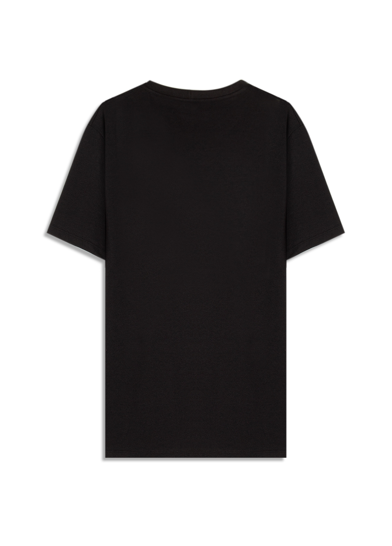 T-Shirt Cotton Fine Ellus Tag Preto
