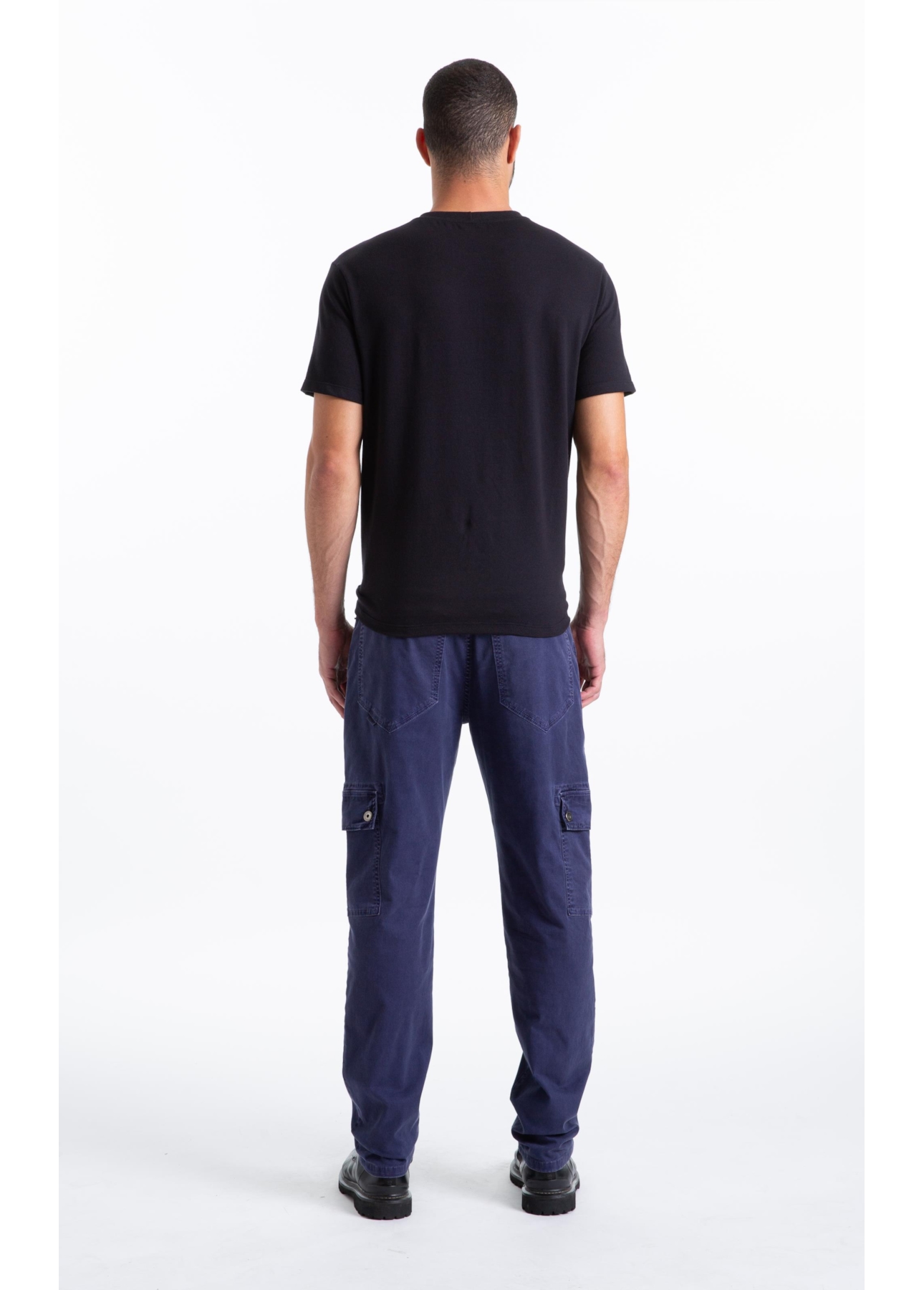 T-Shirt Cotton Fine Ellus Tag Preto