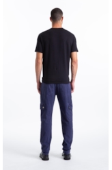 T-Shirt Cotton Fine Ellus Tag Preto