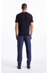 T-Shirt Cotton Fine Ellus Tag Preto