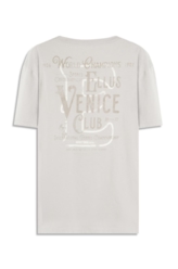 T-Shirt Cotton Fine Ellus Venice Azul Seco