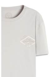 T-Shirt Cotton Fine Ellus Venice Azul Seco