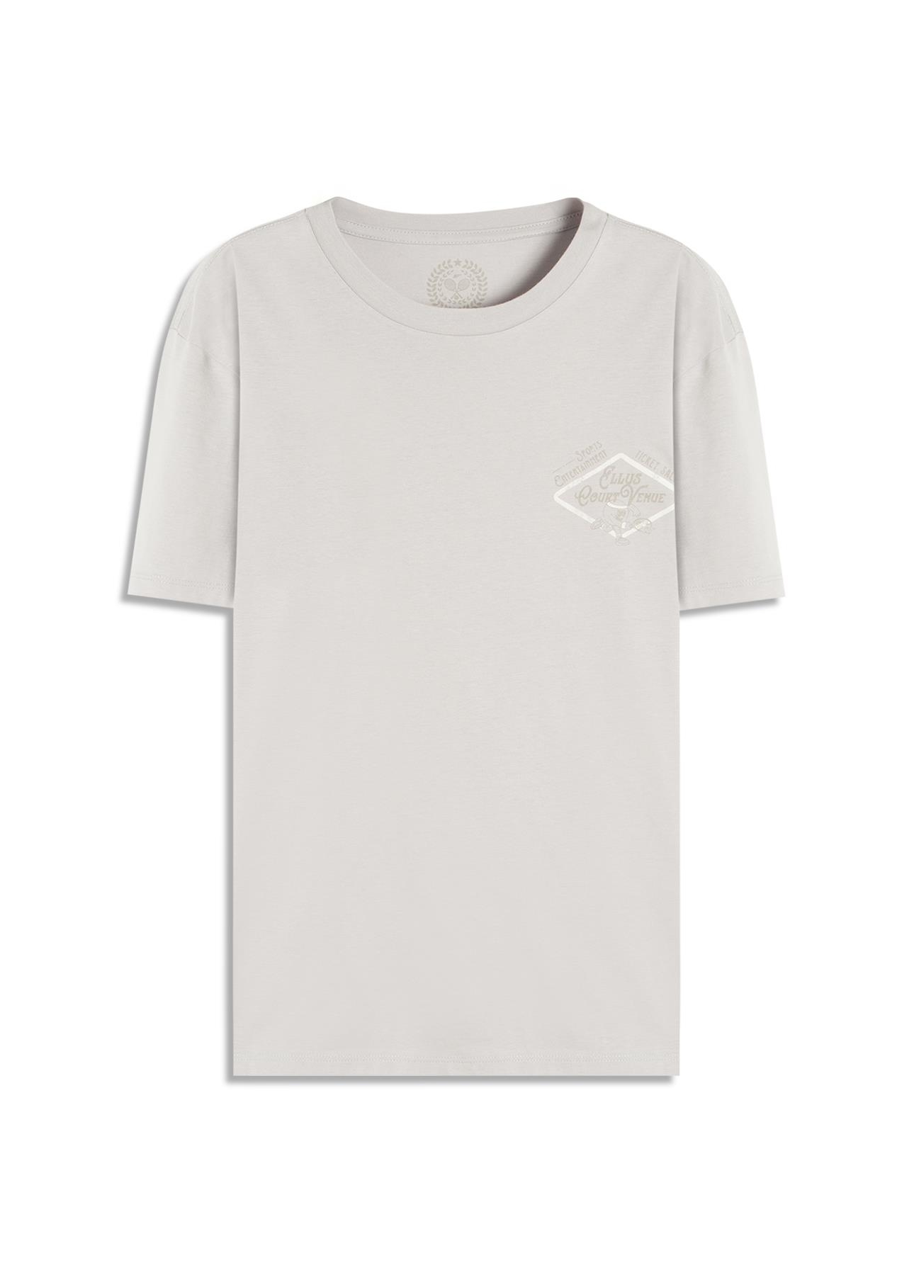 T-Shirt Cotton Fine Ellus Venice Azul Seco