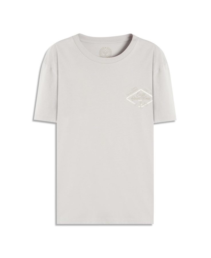 T-Shirt Cotton Fine Ellus Venice Azul Seco