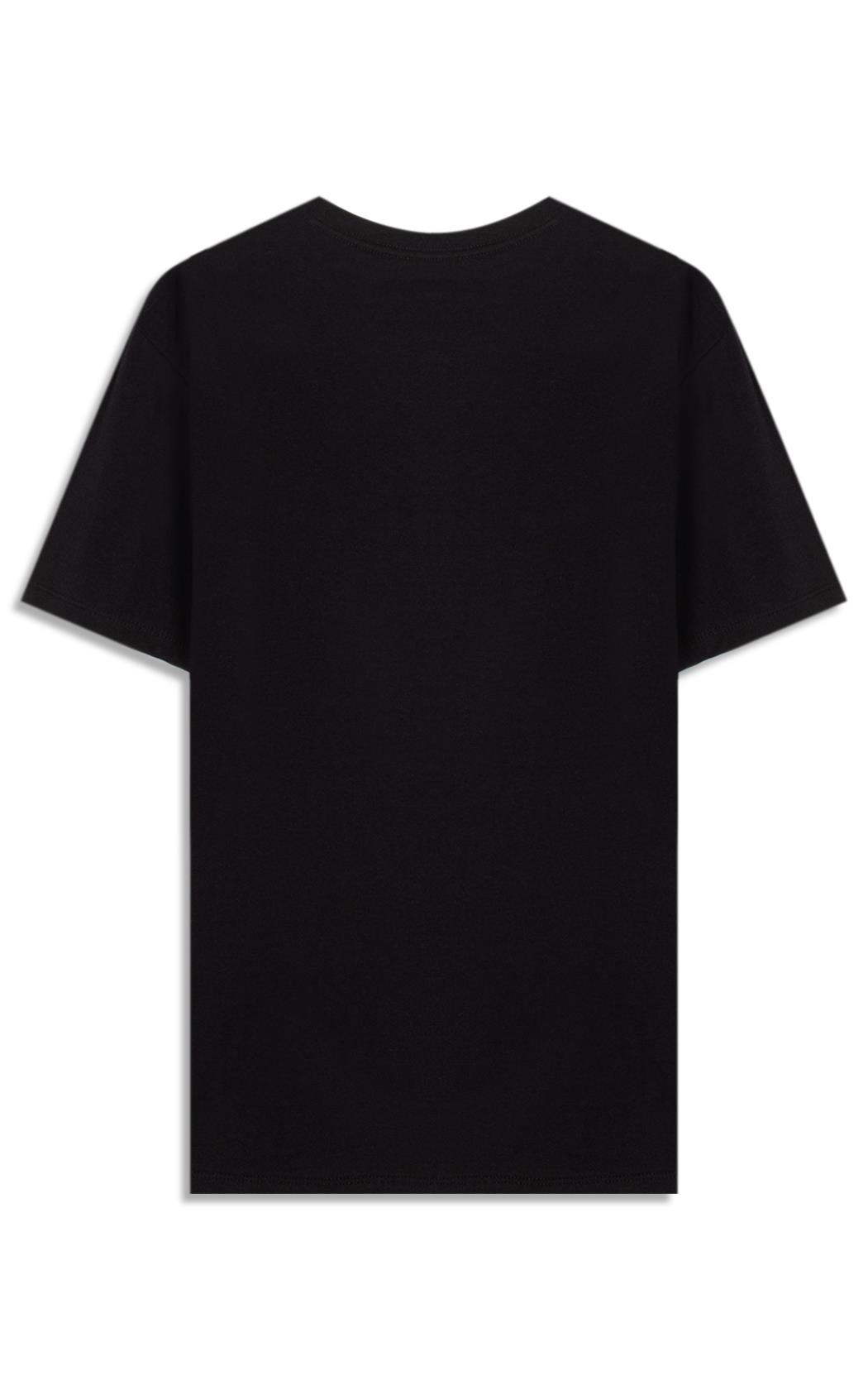 T-Shirt Cotton Fine Sport Dlx Preto