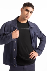 T-Shirt Cotton Fine Exclusive Ellus Classic Mc Preto