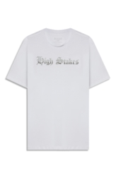 T-Shirt Cotton Fine High Stakes Branco