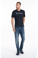 T-Shirt Cotton Fine High Stakes Preto