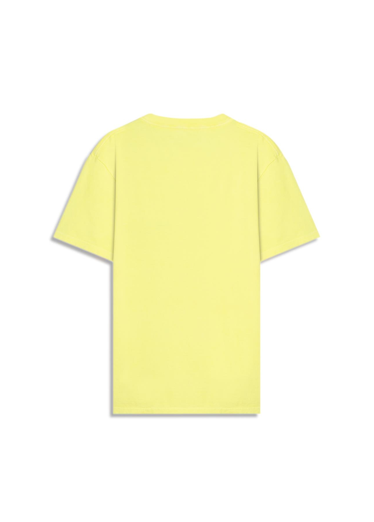 T-Shirt Cotton Fine In The Wind Amarelo Fluor