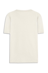 T-Shirt Cotton Fine Linen Ellus Classic Mc Gelo
