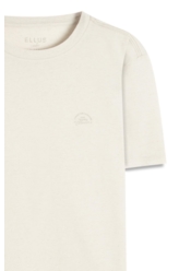 T-Shirt Cotton Fine Linen Ellus Classic Mc Gelo