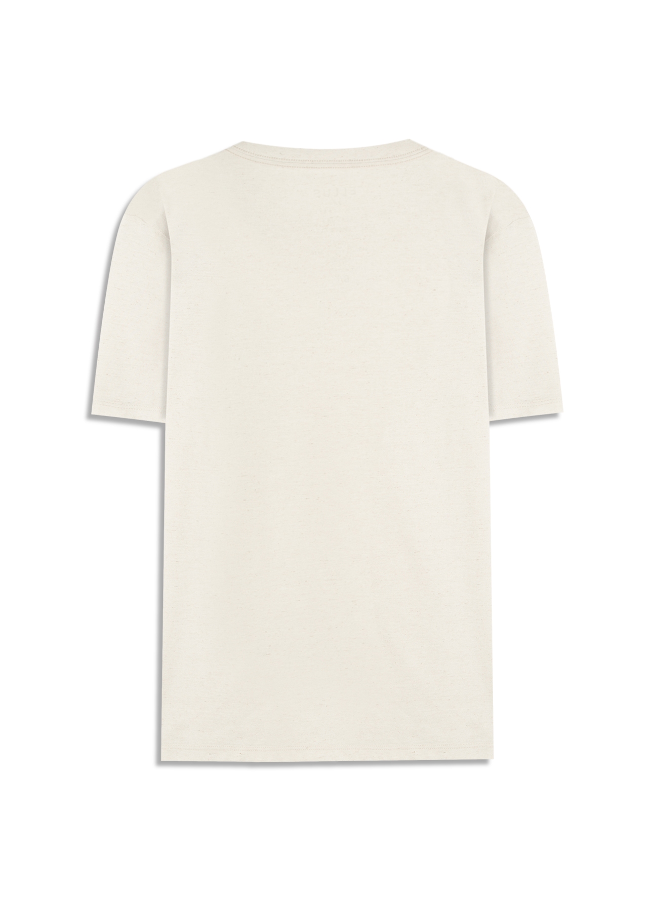T-Shirt Cotton Fine Linen Ellus Classic Mc Gelo