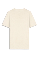 T-Shirt Cotton Fine Linen Ellus Classic Mc Natural