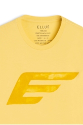 T-Shirt Cotton Fine Maxi Easa Amarelo Claro