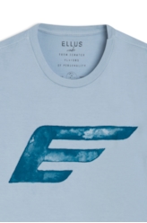 T-Shirt Cotton Fine Maxi Easa Azul Claro