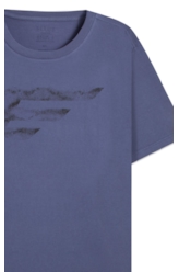 T-Shirt Cotton Fine Maxi Easa Azul Jeans