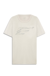 T-Shirt Cotton Fine Maxi Easa Azul Seco