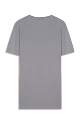 T-Shirt Cotton Fine Maxi Easa Blue Vintage