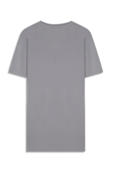 T-Shirt Cotton Fine Maxi Easa Blue Vintage