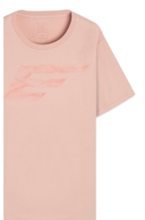 T-Shirt Cotton Fine Maxi Easa Blush