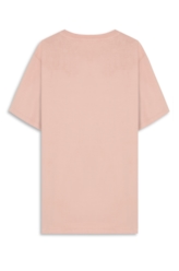T-Shirt Cotton Fine Maxi Easa Blush