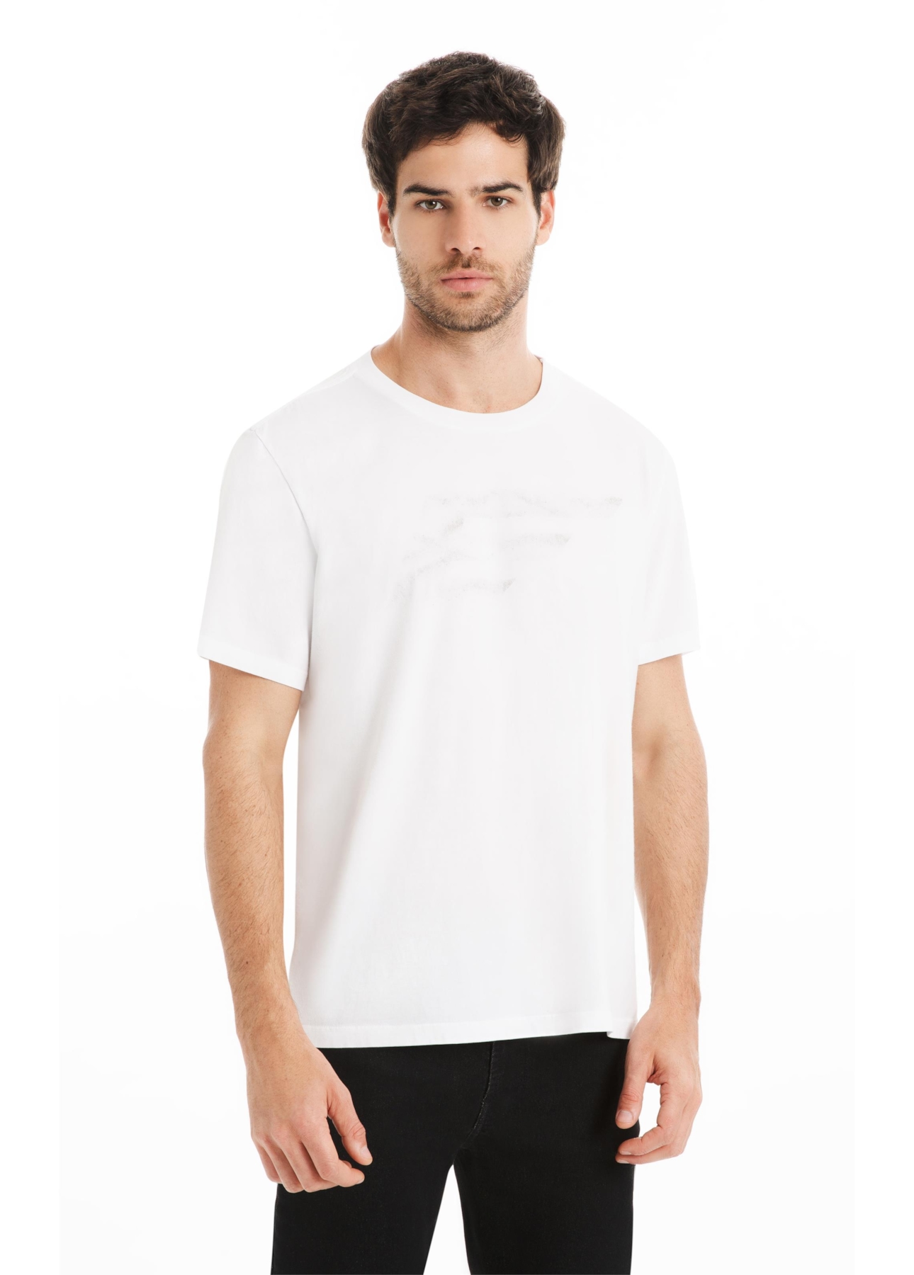 T-Shirt Cotton Fine Maxi Easa Branco