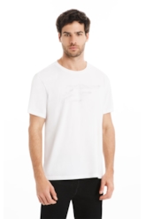 T-Shirt Cotton Fine Maxi Easa Branco
