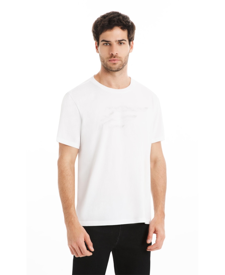 T-Shirt Cotton Fine Maxi Easa Branco