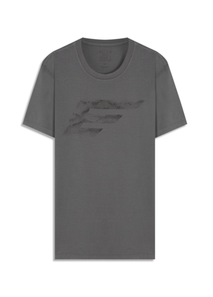 T-Shirt Cotton Fine Maxi Easa Cinza Claro