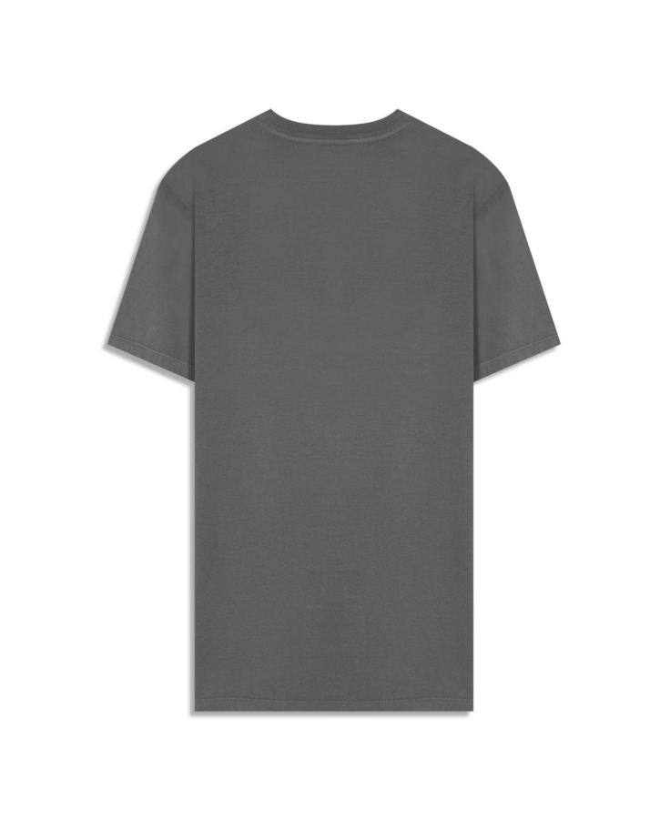 T-Shirt Cotton Fine Maxi Easa Cinza Claro