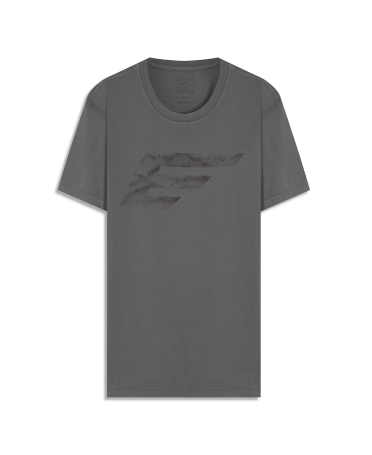 T-Shirt Cotton Fine Maxi Easa Cinza Claro