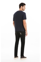 T-Shirt Cotton Fine Maxi Easa Dark Navy