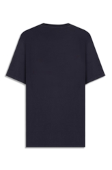 T-Shirt Cotton Fine Maxi Easa Dark Navy