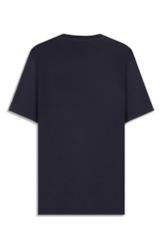T-Shirt Cotton Fine Maxi Easa Dark Navy