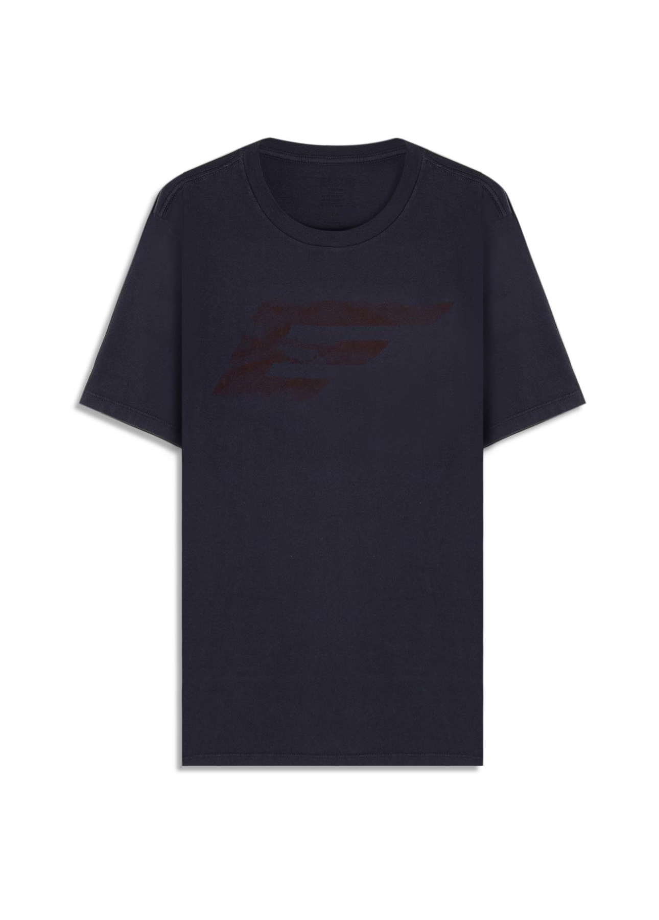T-Shirt Cotton Fine Maxi Easa Dark Navy