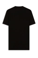 T-Shirt Cotton Fine Maxi Easa Foil Preto