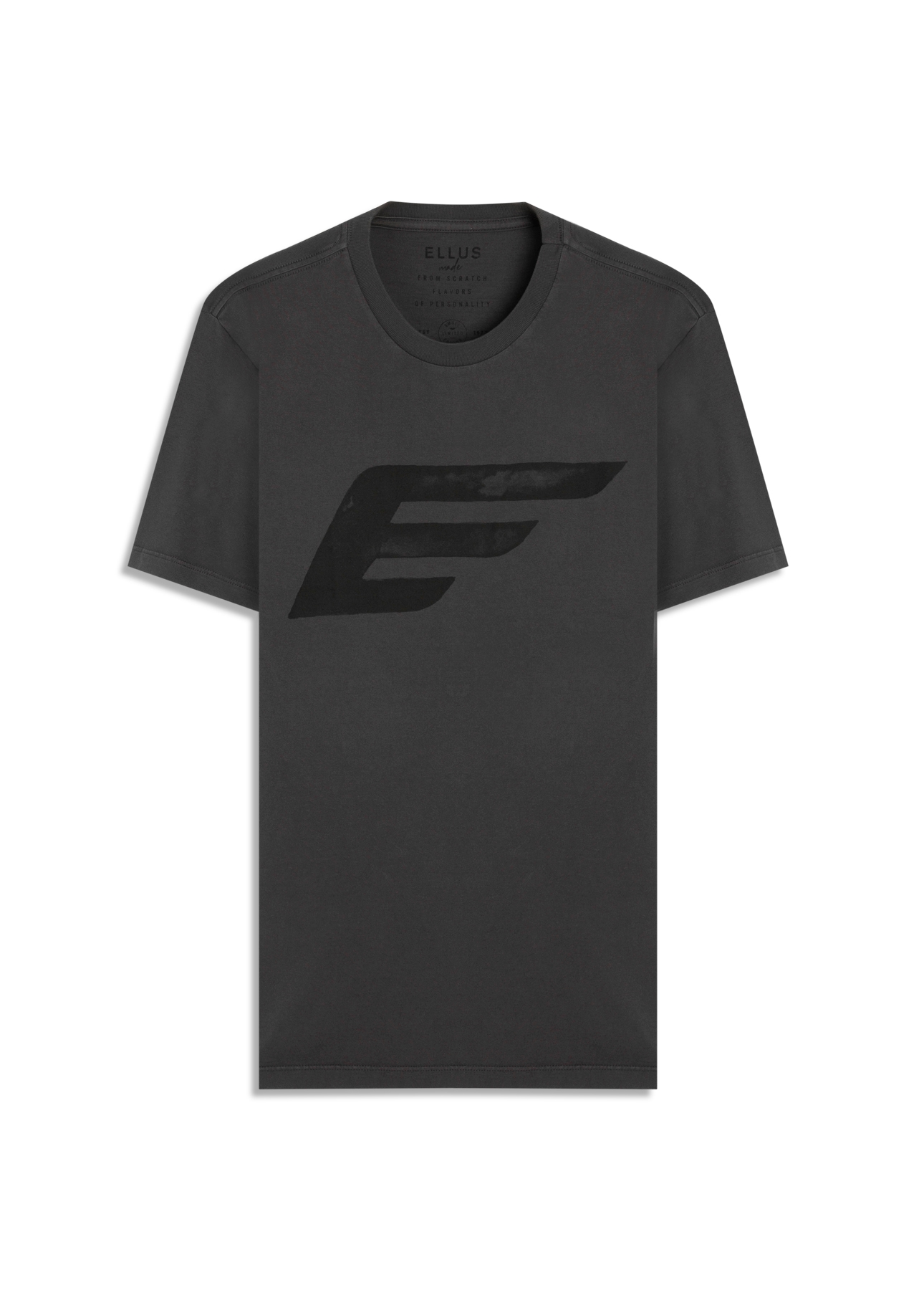 T-Shirt Cotton Fine Maxi Easa Grafite