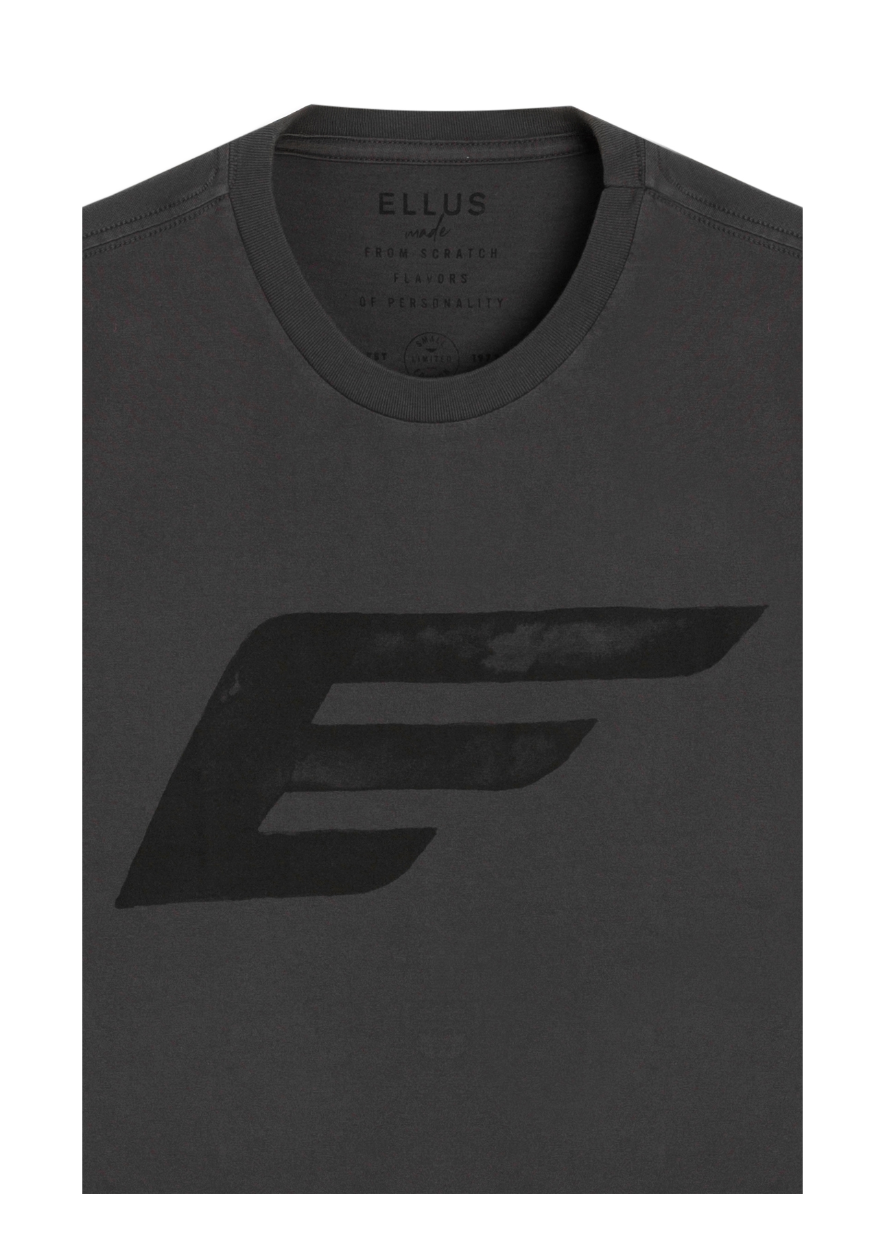 T-Shirt Cotton Fine Maxi Easa Grafite
